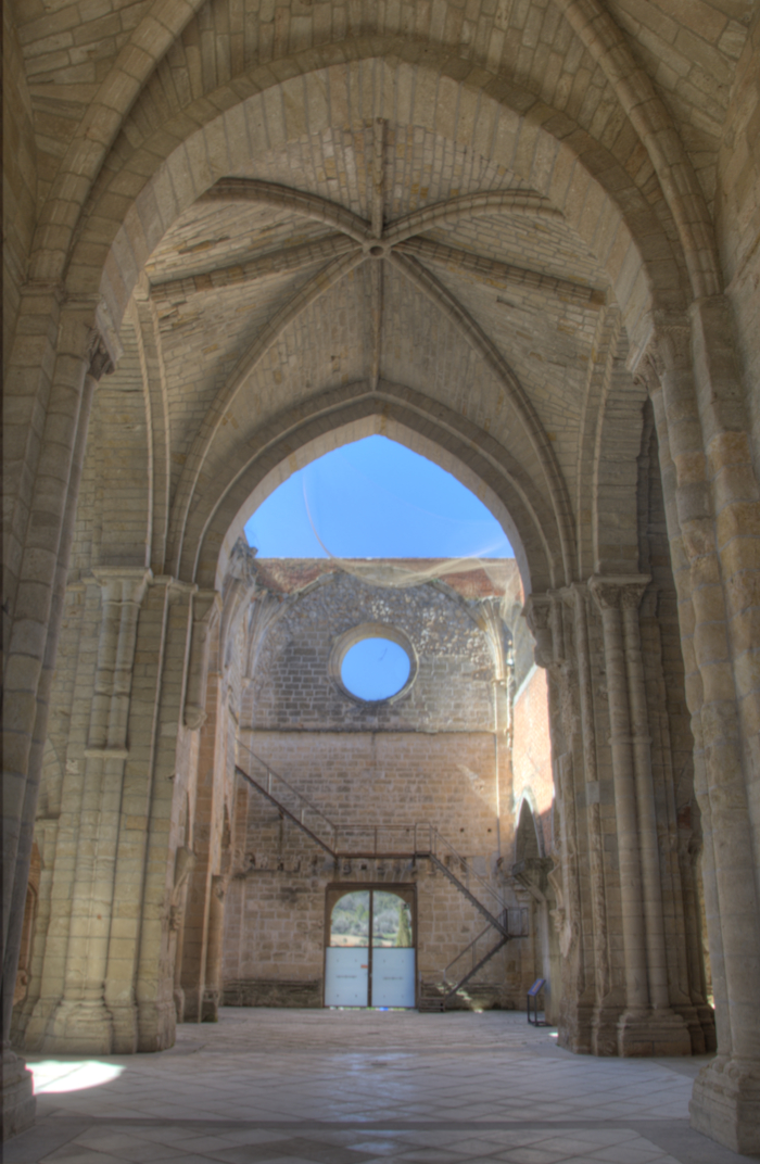 Bóveda del crucero de la iglesia del monasterio de Monsalud